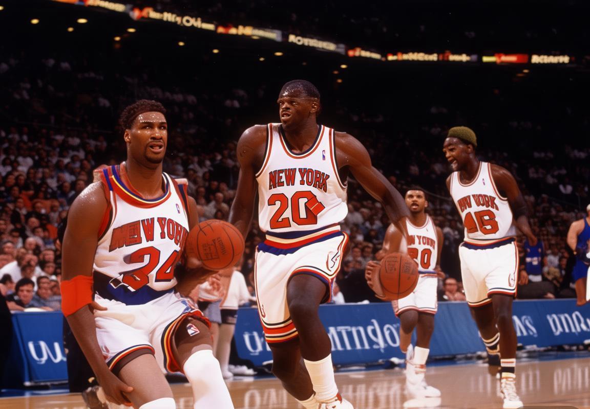 杰伦-布伦森脱口而出1999年尼克斯总决赛阵容：帕特里克·尤因领衔的NBA黑马传奇